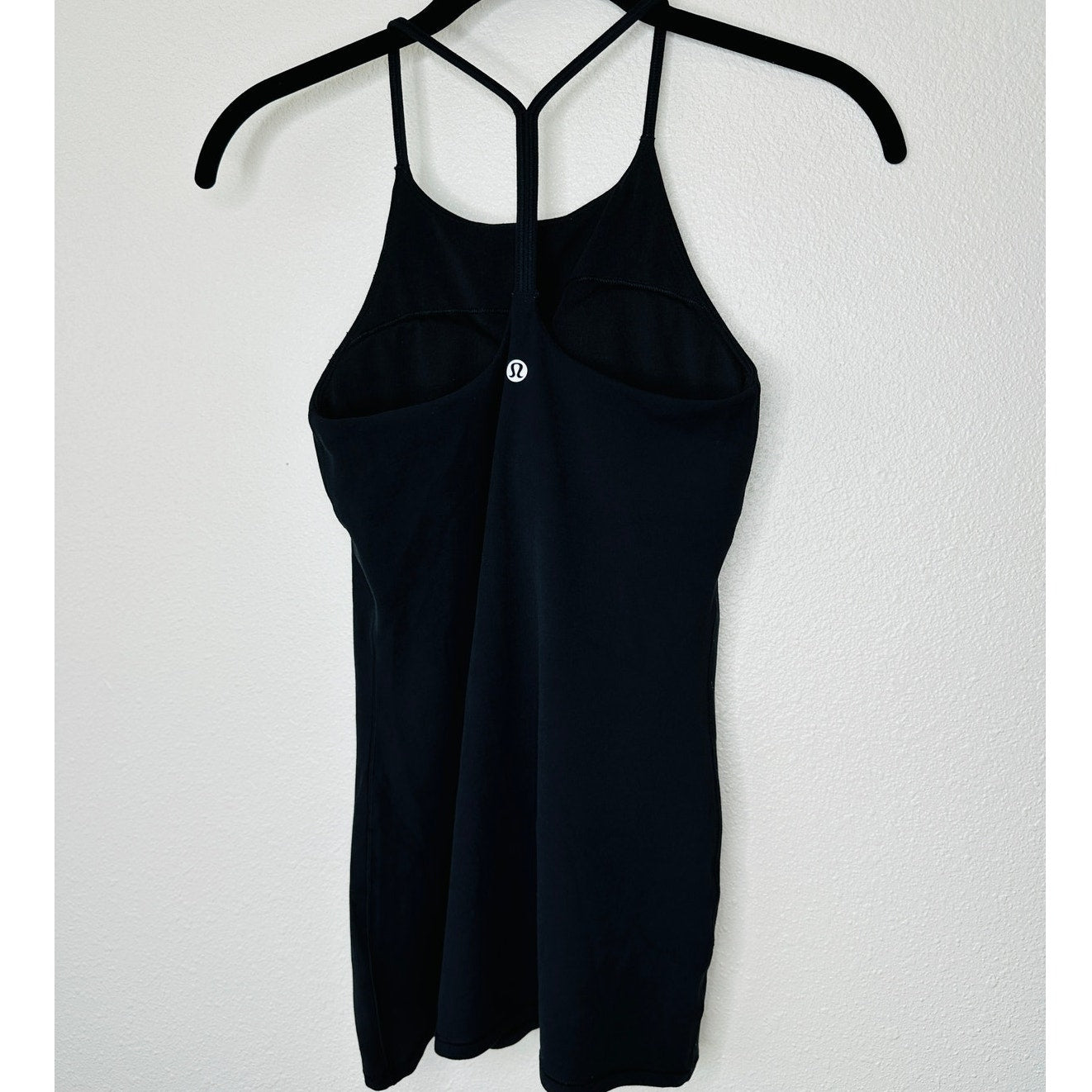 Lululemon Black High Neck Racer Back Long Line Tank Top 4