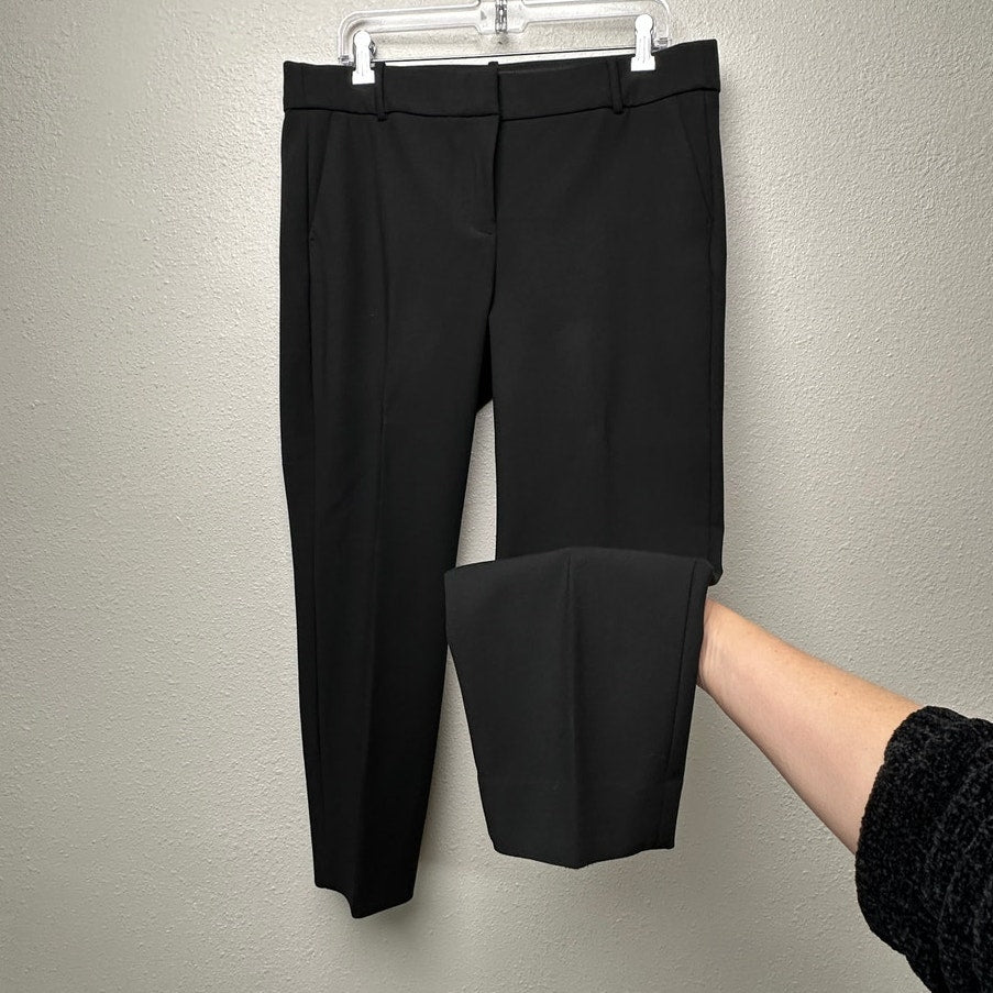 J.Crew Cameron 365 Slim Black Dress Pants Women’s 14 Ankle