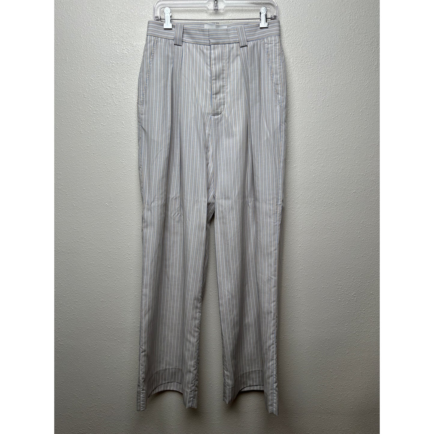 NWT King & Tuckfield Horizon Stripe Wide Leg Trouser US 30