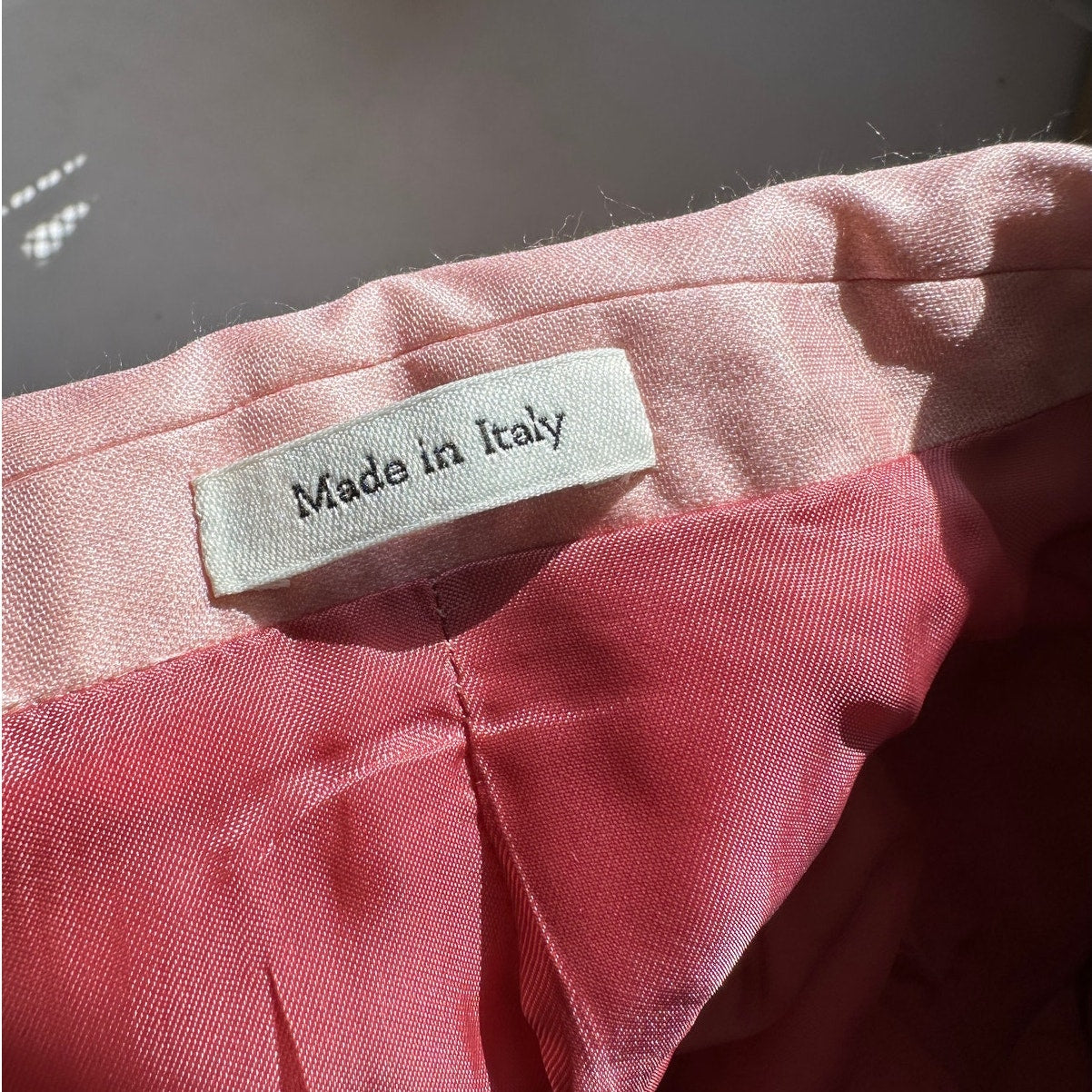 Alexander McQueen Pink Dip Dye 2-Button Silk Wool Blend Blazer Jacket 50