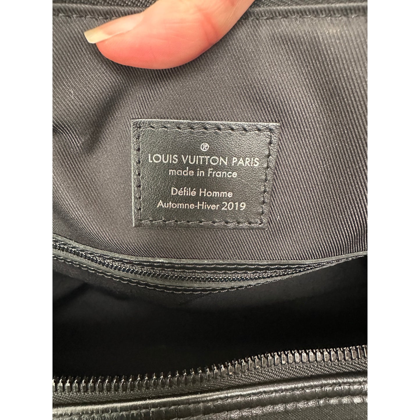 Louis Vuitton Keepall Light Up Bandoulière 50 Black Fiber Optic Monogram Duffle