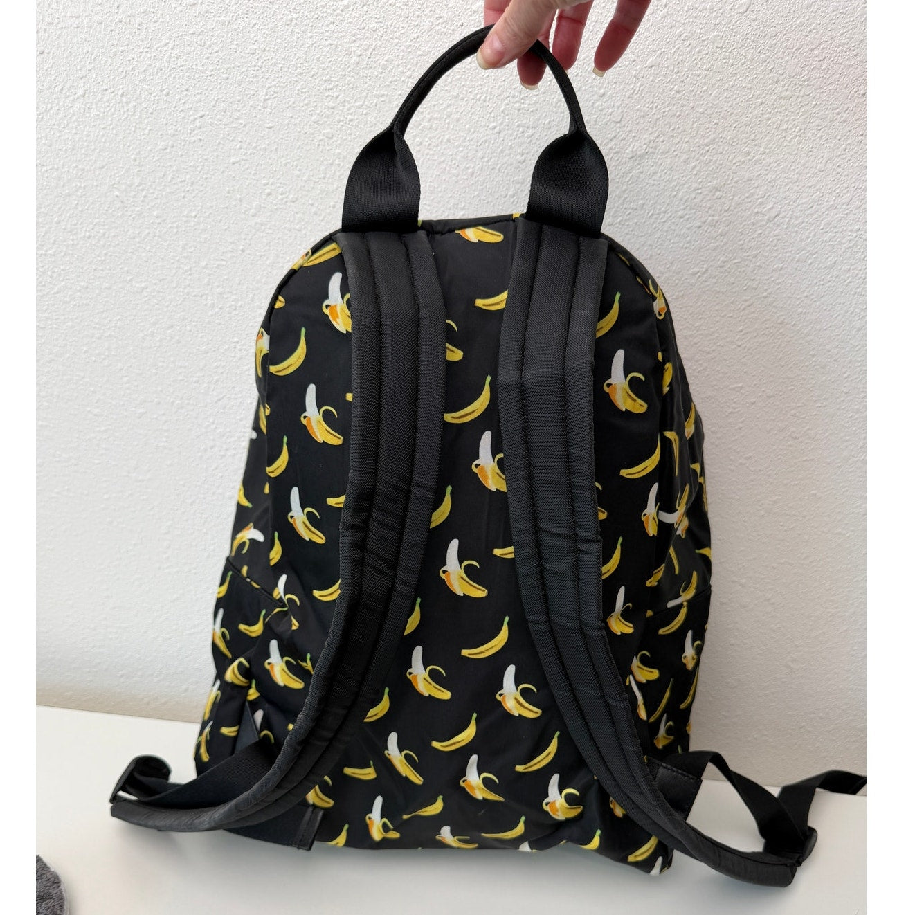Giuseppe Zanotti Banana Print Nylon Backpack - Authentic Designer Luxury Bag