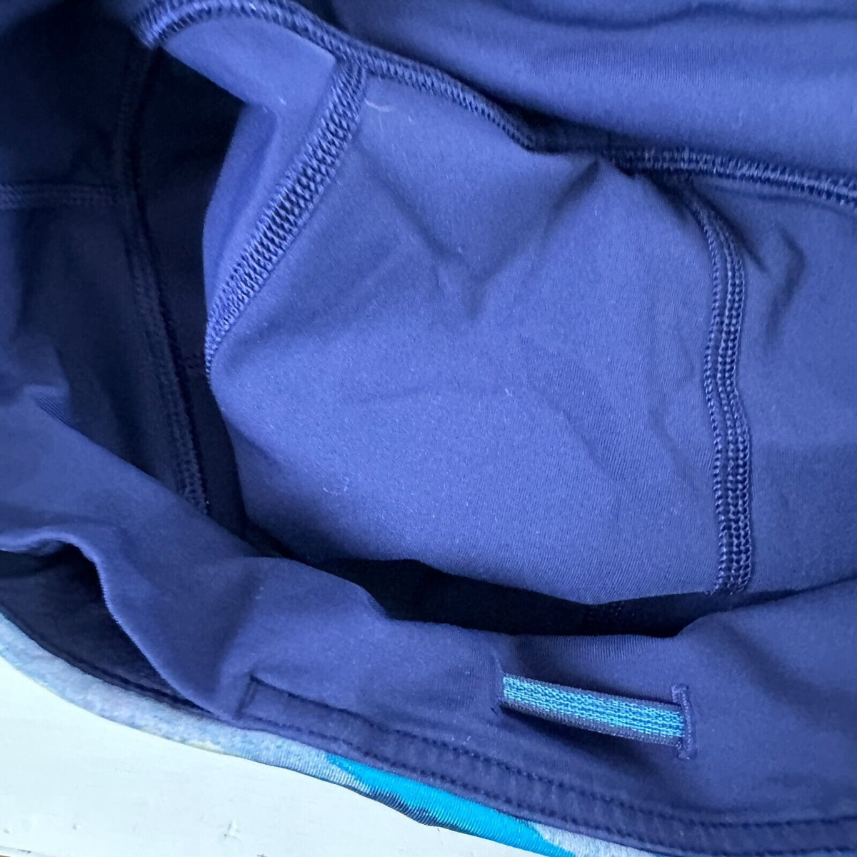 Lululemon Pace Rival Luxtreme Hero Blue Seven Wonders Multi Crop Legging 8