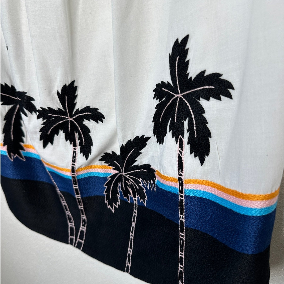 NWT UNIQUE Kilometre Paris Ultra Light Beverlywood Button Lined Shirt  M