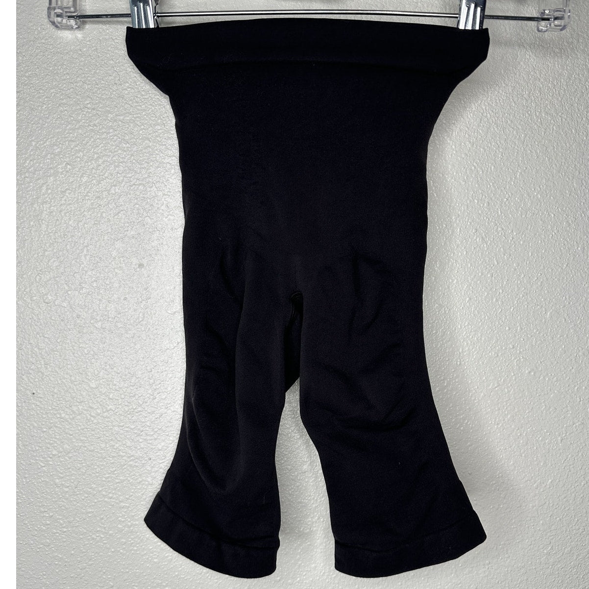 Skims Black High Waist Biker Shorts S/M | Seamless Shaping Stretch