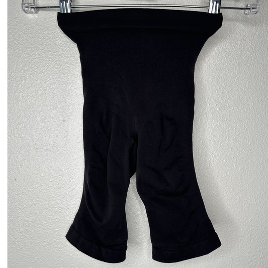 Skims Black High Waist Biker Shorts S/M | Seamless Shaping Stretch
