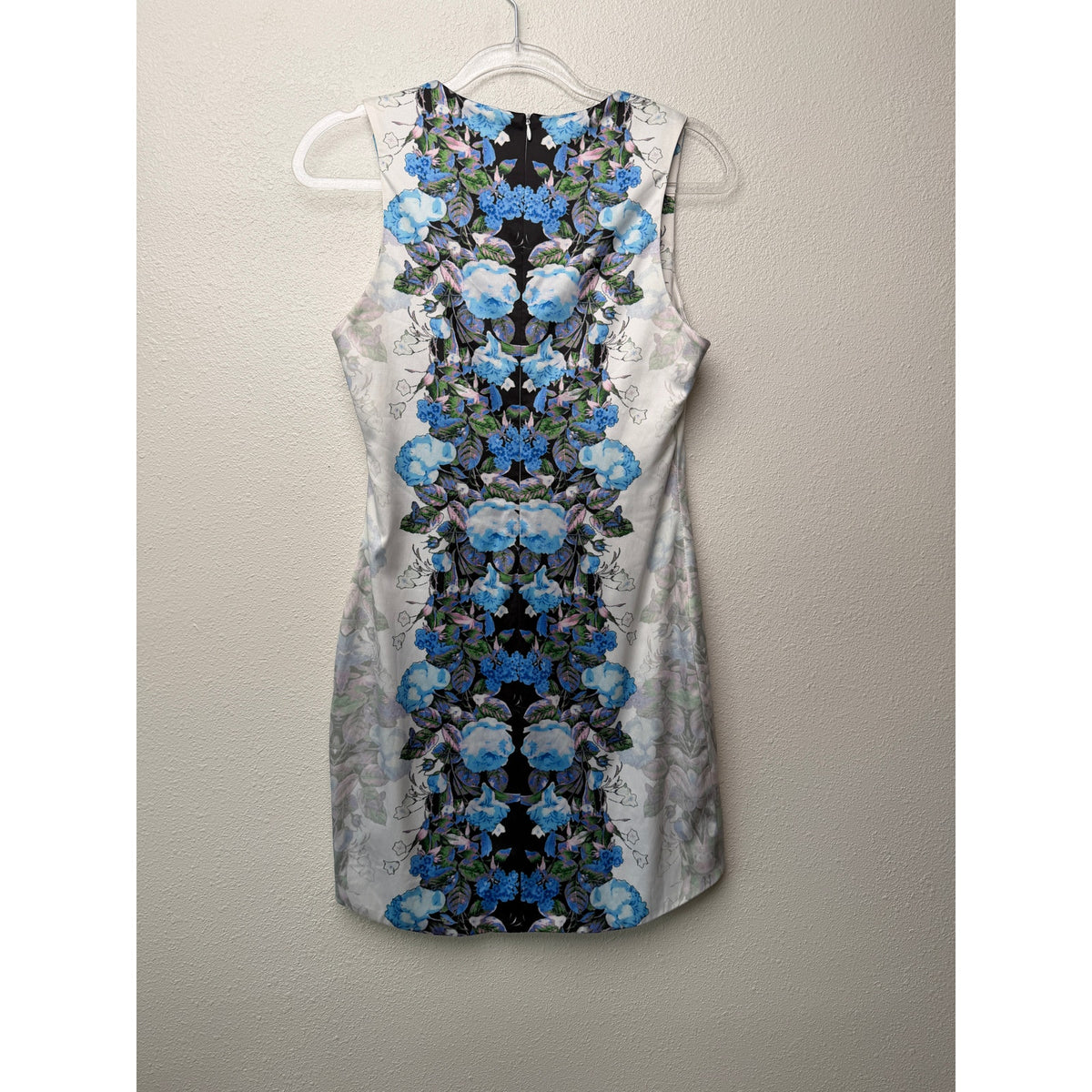 Bec & Bridge Blue Floral Mini Dress Women US 6