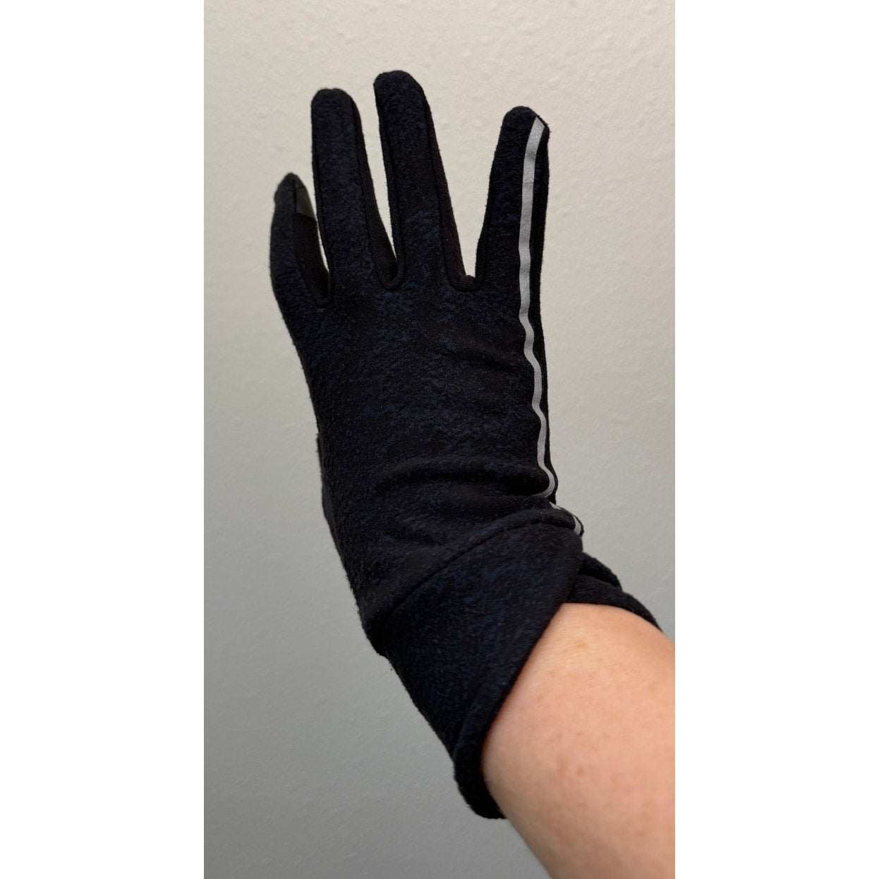 Lululemon Cross Chill Run  Gloves Teal Black XS/S