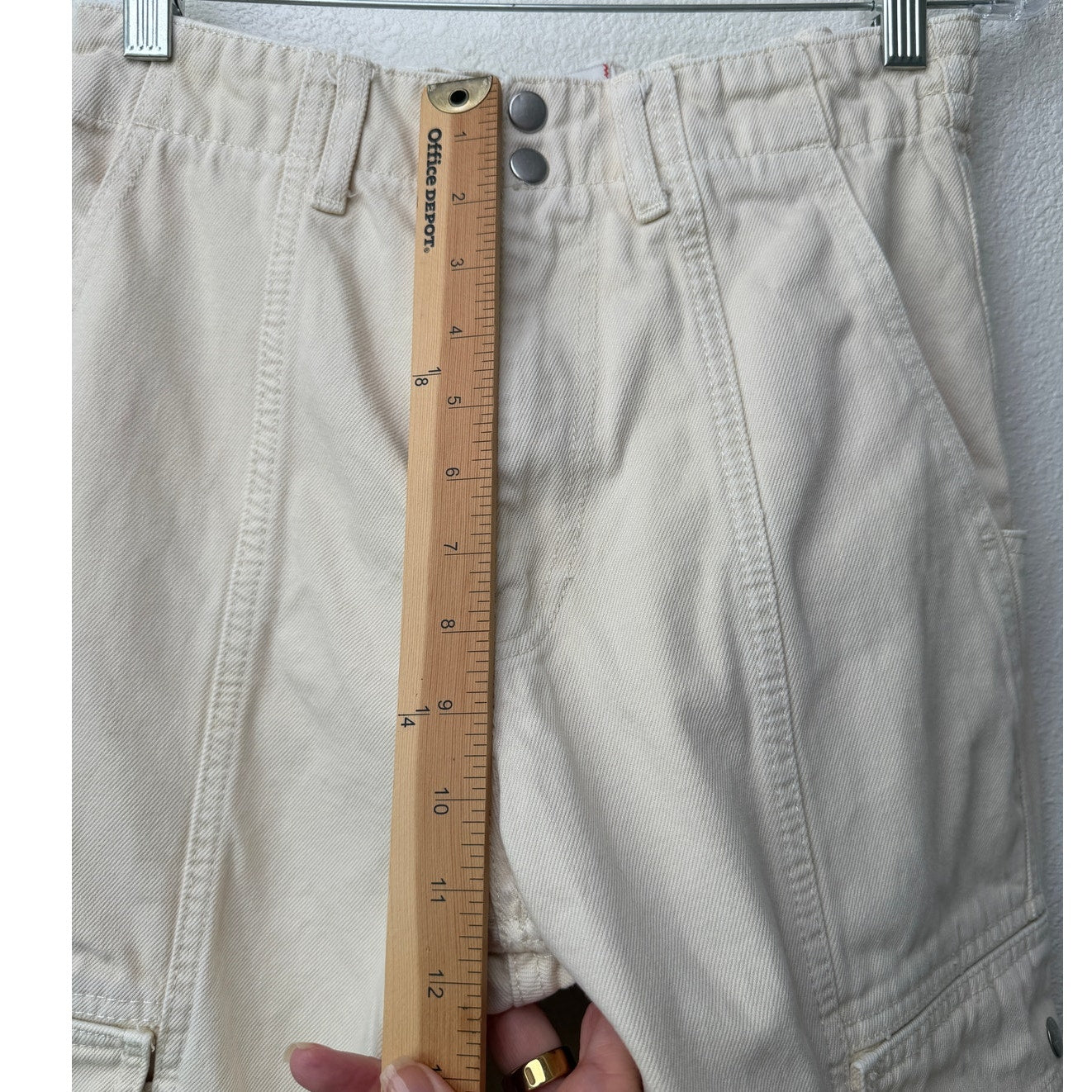 BDG Buttercream Wide Leg Utility Cargo Pants Women's Size 26