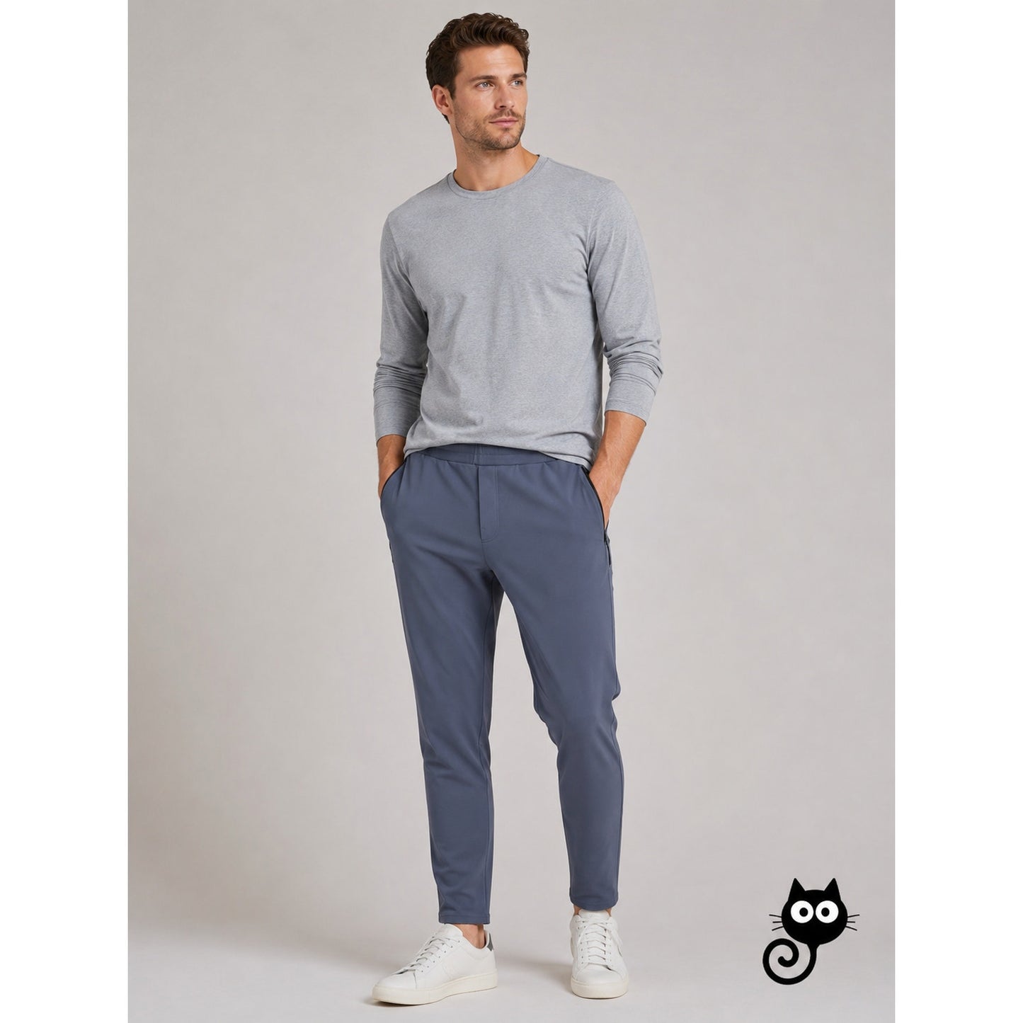 Public Rec Gray Daymaker Tapered Drawstring Jogger Sweatpants 34 / 32