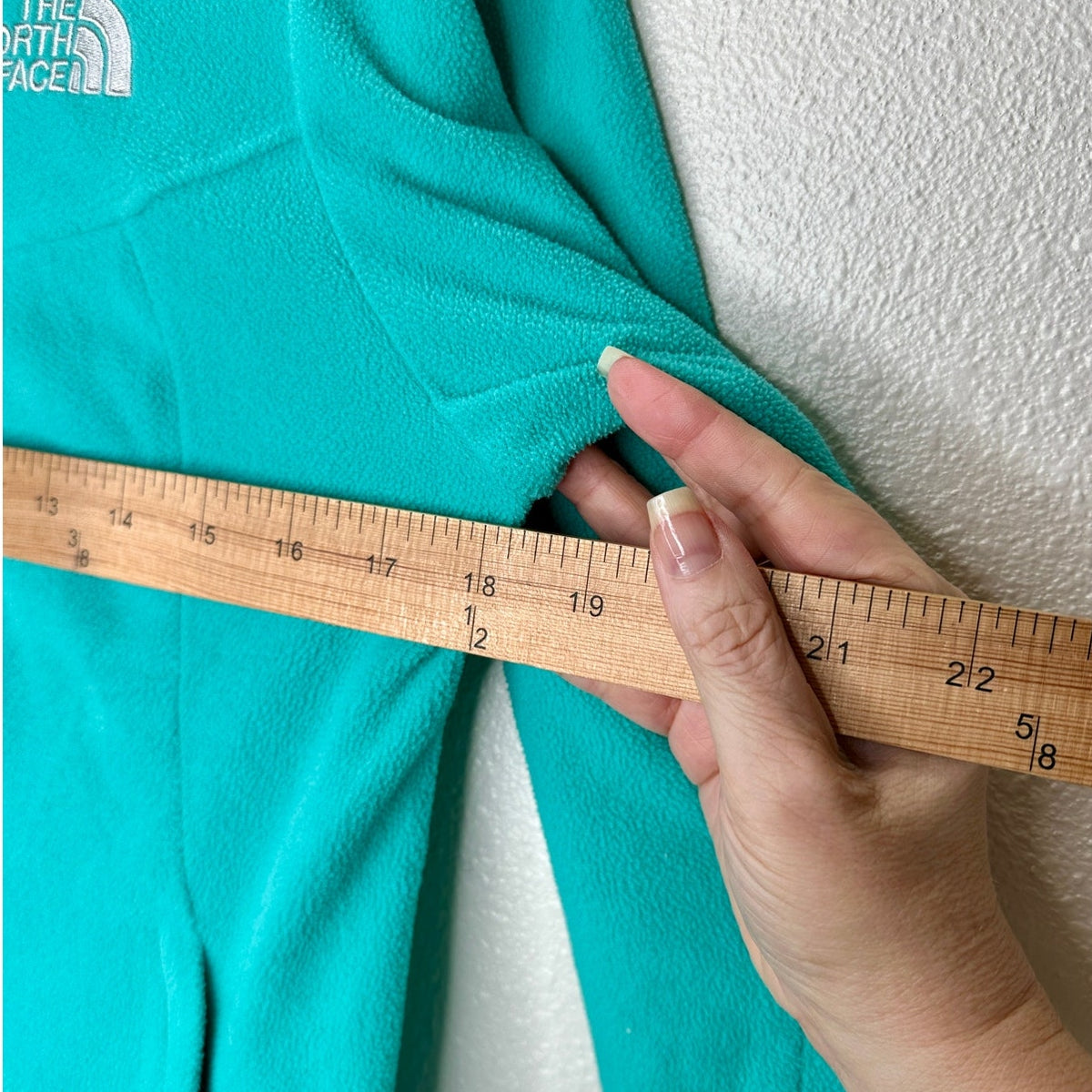 The North Face Aqua Front Zip Mock Neck Fleece Jacket