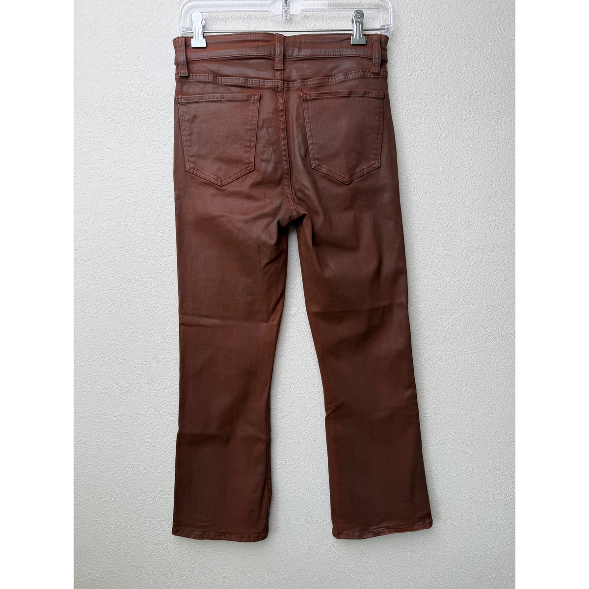 Joe's The Callie Brown Coated Crop Jeans Women 27