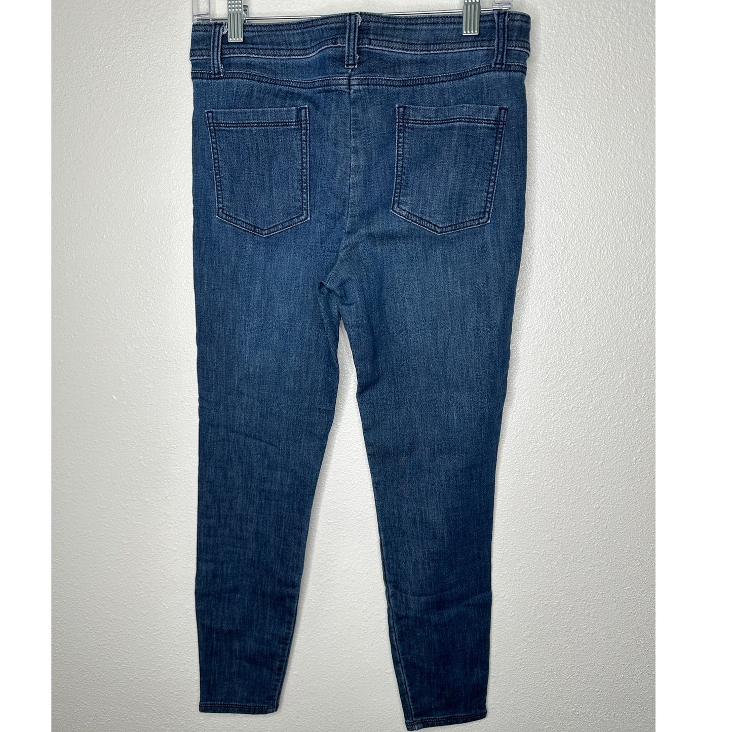 Splendid Medium Wash High Waist Ankle Zip Stretch Skinny Jeans 29