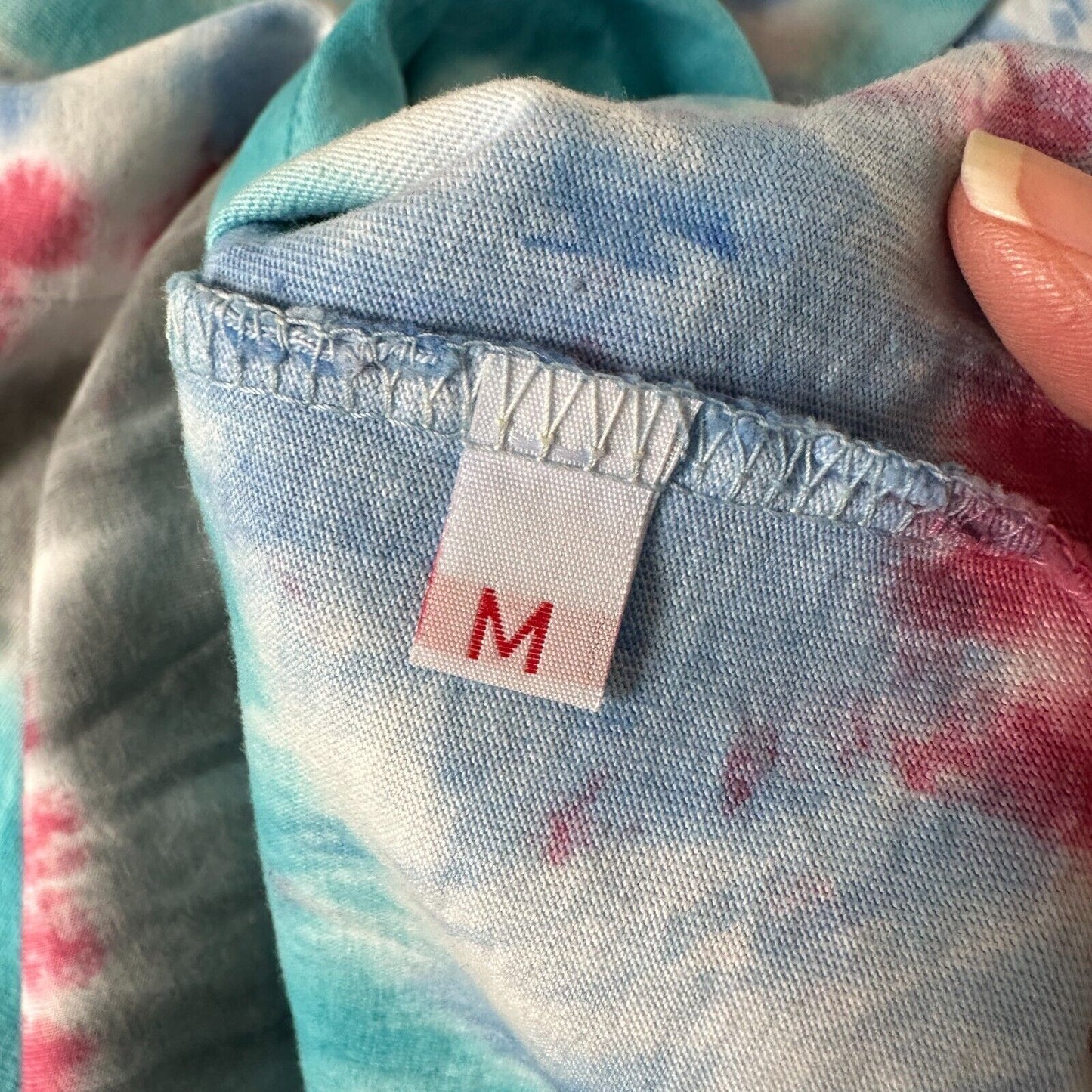 RARE Chinatown Market Multi-Color Tie Dye Stress Relief Graphic Short Sleeve Tee