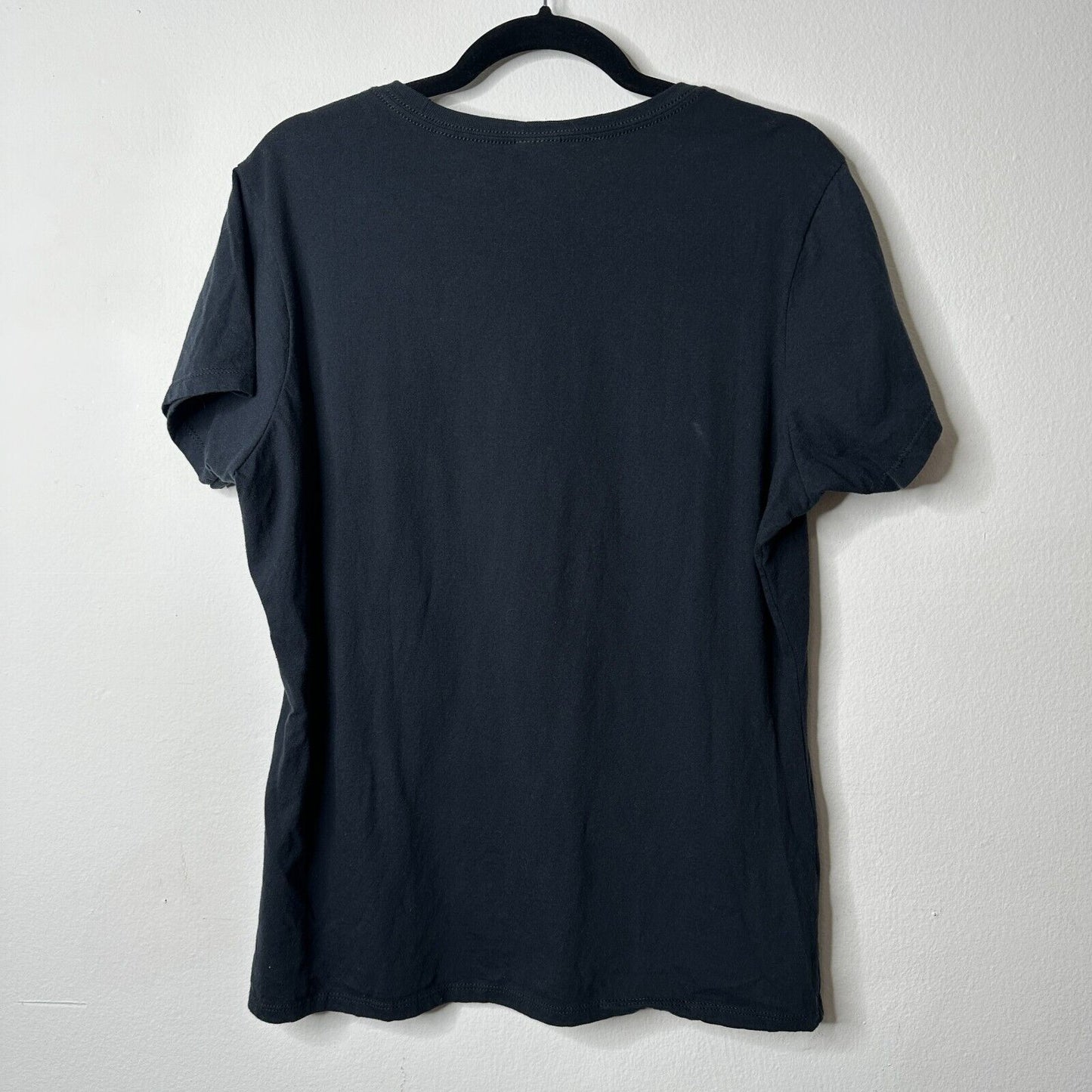 Port & Company Black Short Sleeve Round Neck Scissors Graphic Tee XL