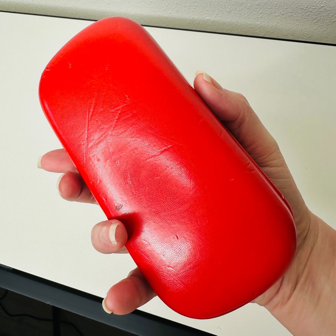 Valentino Black Sunglasses with Silver & Blue Bead Embellishment