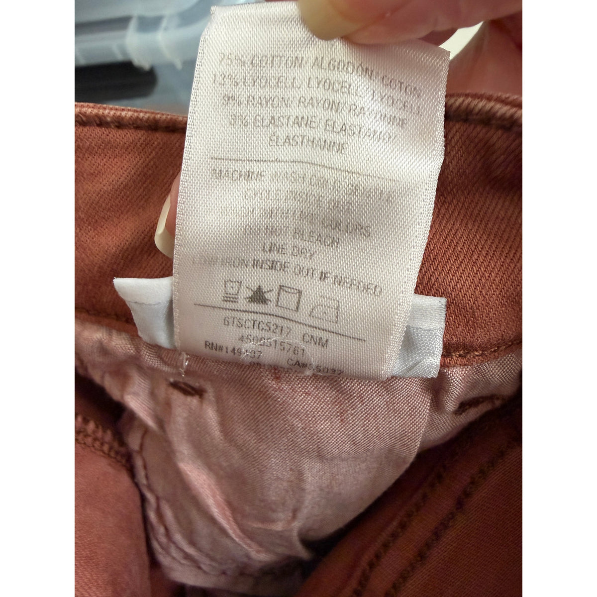 Joe's The Callie Brown Coated Crop Jeans Women 27