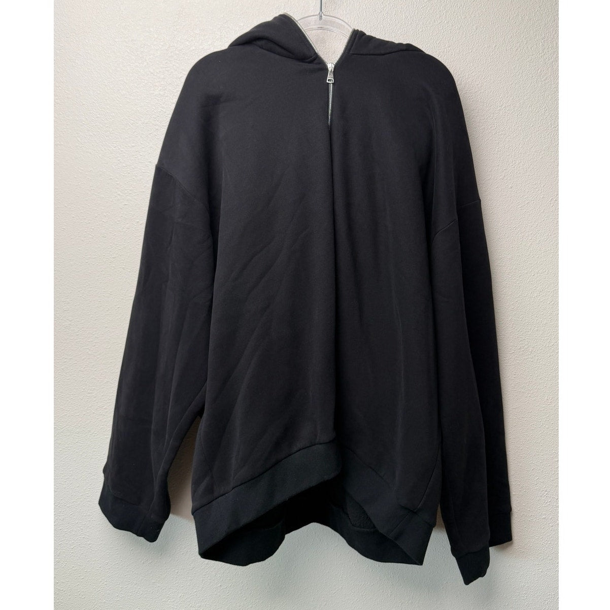 Natasha Zinko Unisex L Black Rabbit Ear Hoodie Oversized