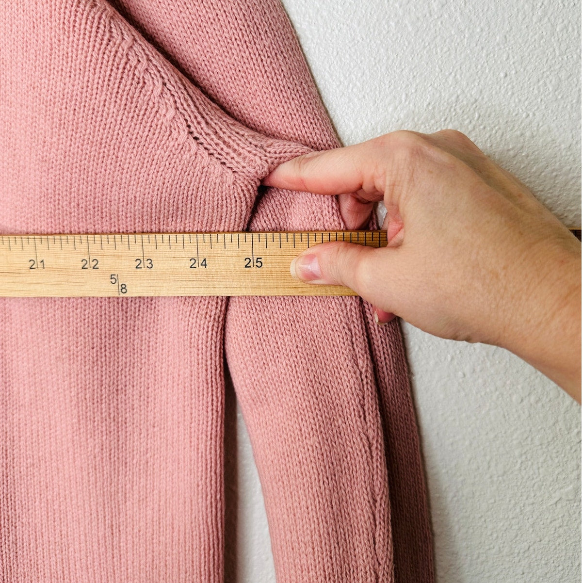 Marni Pink Cream Red Asymmetrical Neck & Hem Long Sleeve Sweater 46 / 10