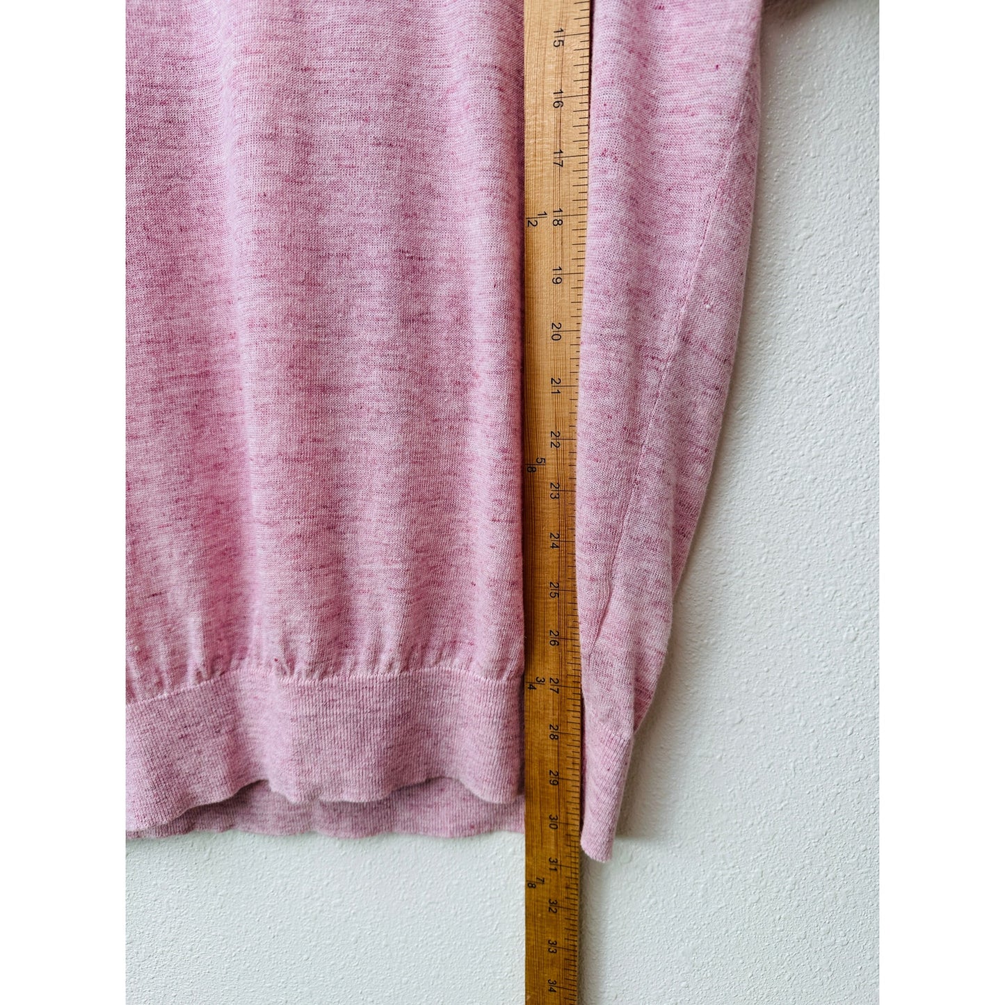 Brunello Cucinelli Polo Pink Men US XL Linen Knit