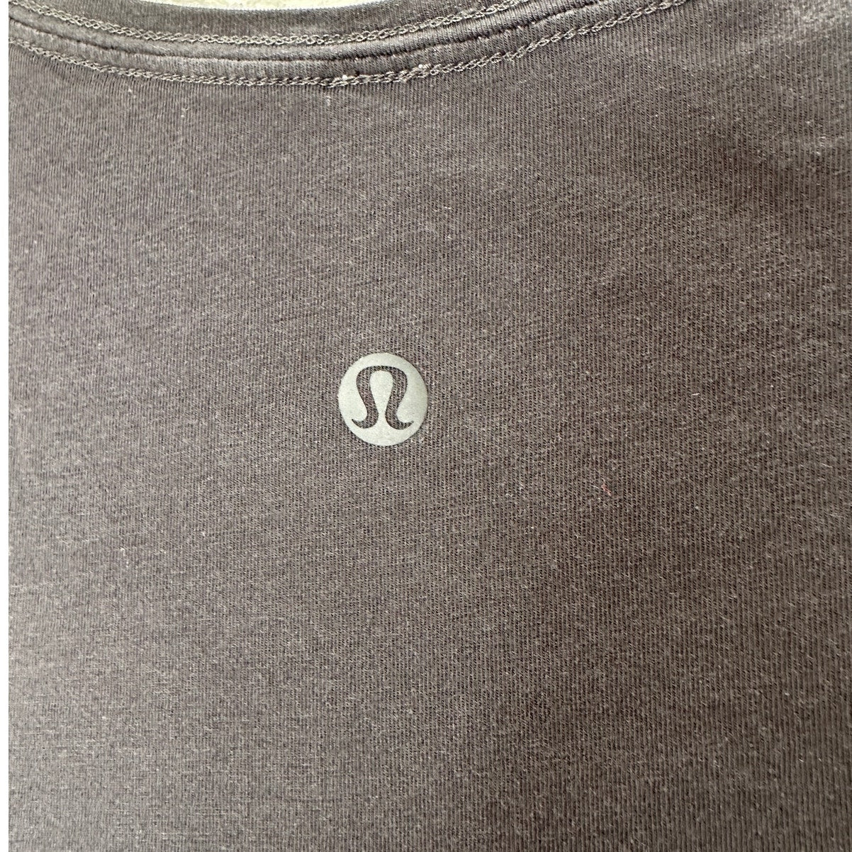 Lululemon Black Round Neck Short Sleeve Tee Shirt 6