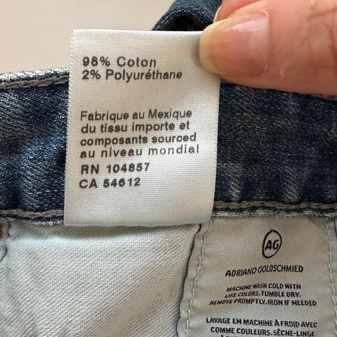 AG The Sloan Jeans Medium Wash Women US 29 Straight Leg