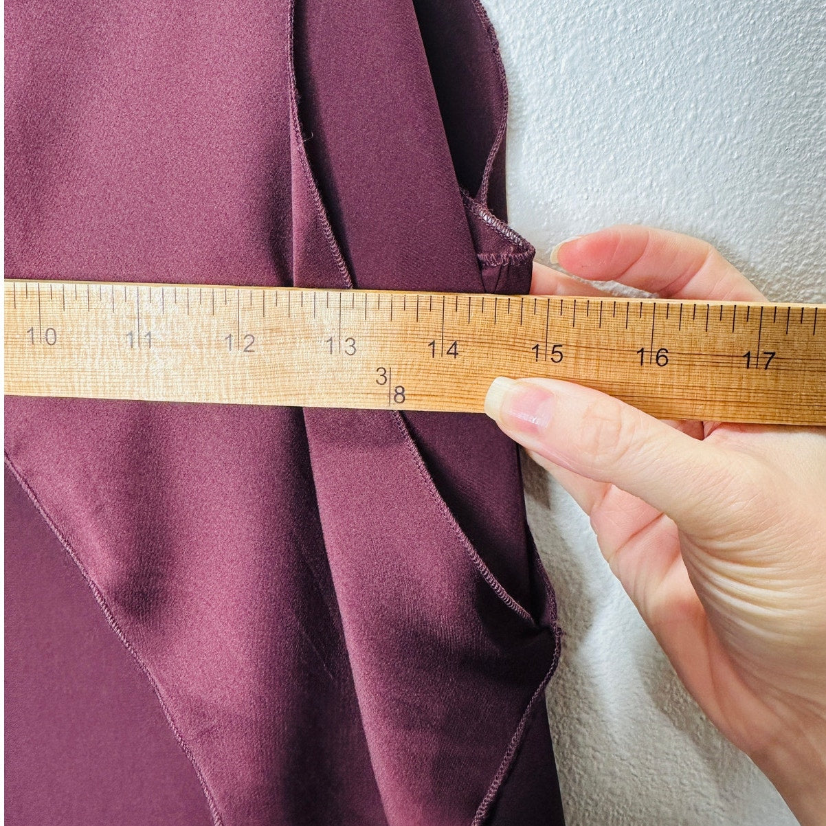 Bailey 44 Kate Burgundy Cold Shoulder Strappy V-Neck Blouse S