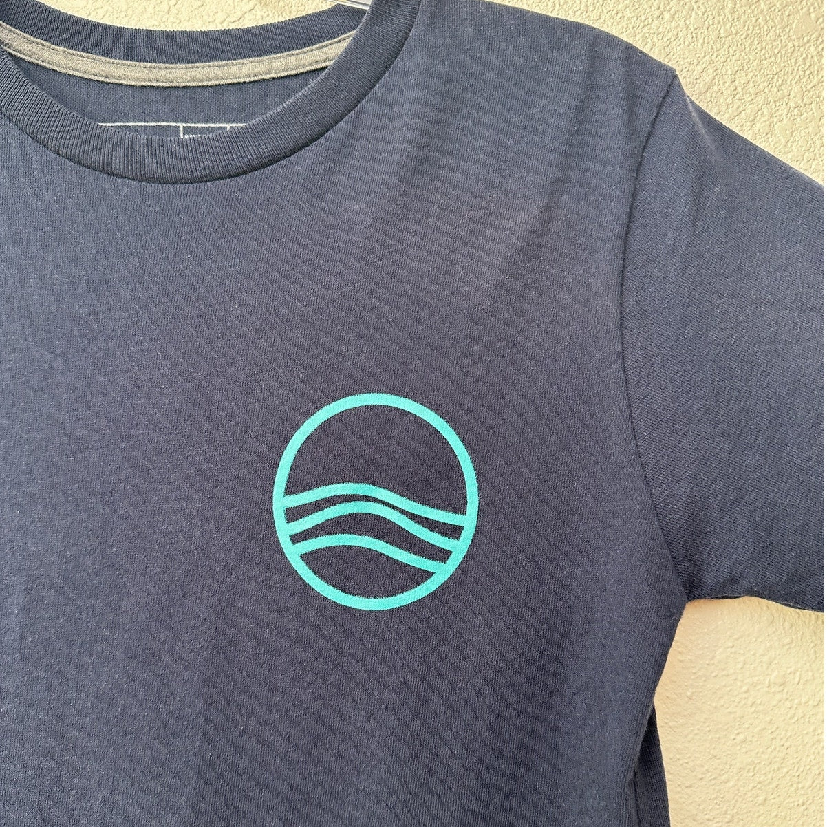 Puro Surf T Shirt Navy Blue XS Unisex Crew Neck