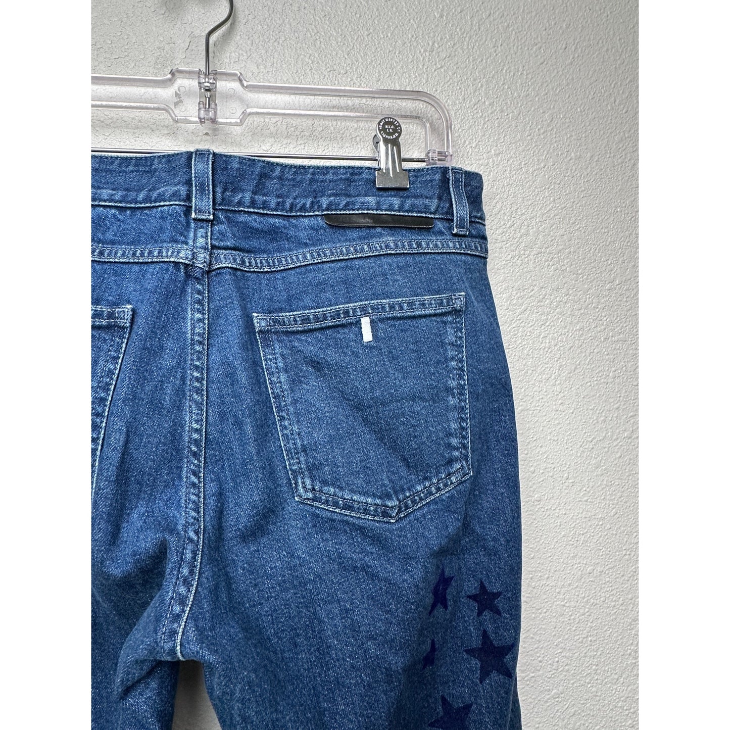Stella McCartney Star Appliqué Jeans Blue Women’s US 28 Straight