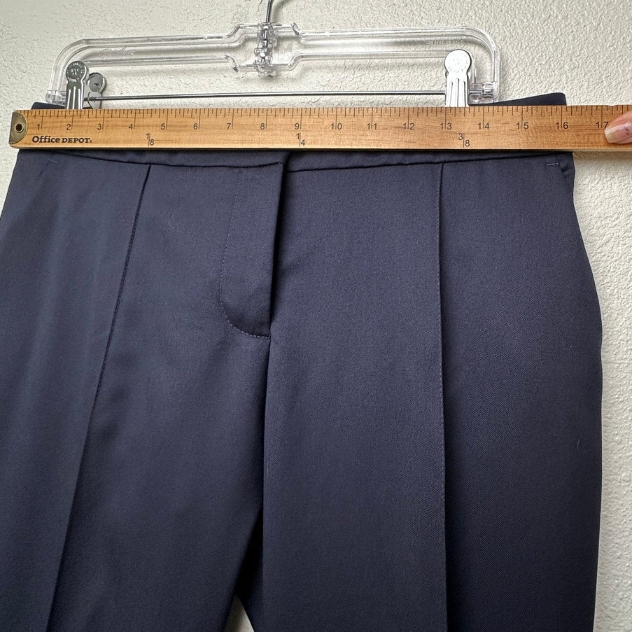 Stella McCartney Navy Tailored Pants Women size 6 Slim Leg