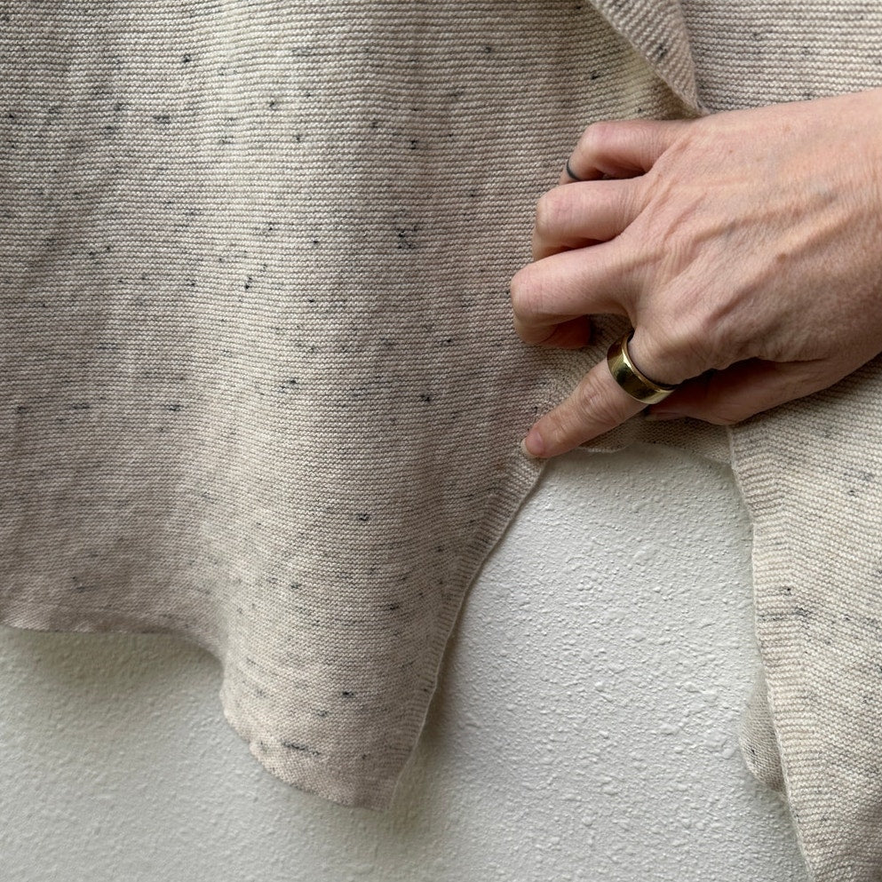 Eileen Fisher Speckled Cardigan Sweater 2X