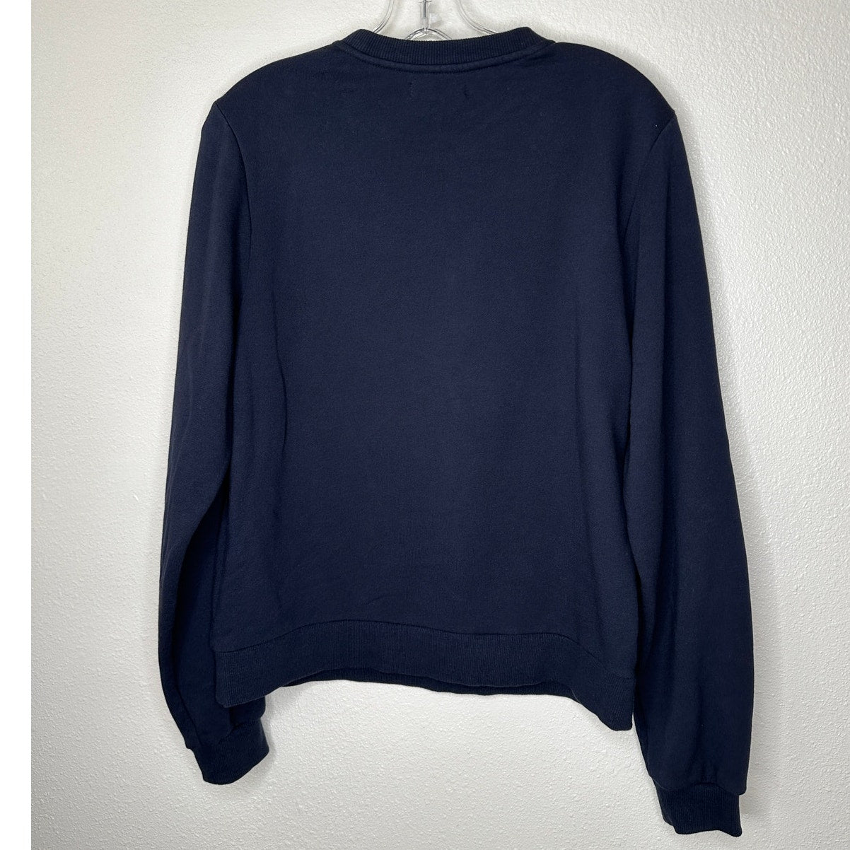 Opening Ceremony Navy Bonsai Multicolored Embroidered Long Sleeve Sweatshirt M
