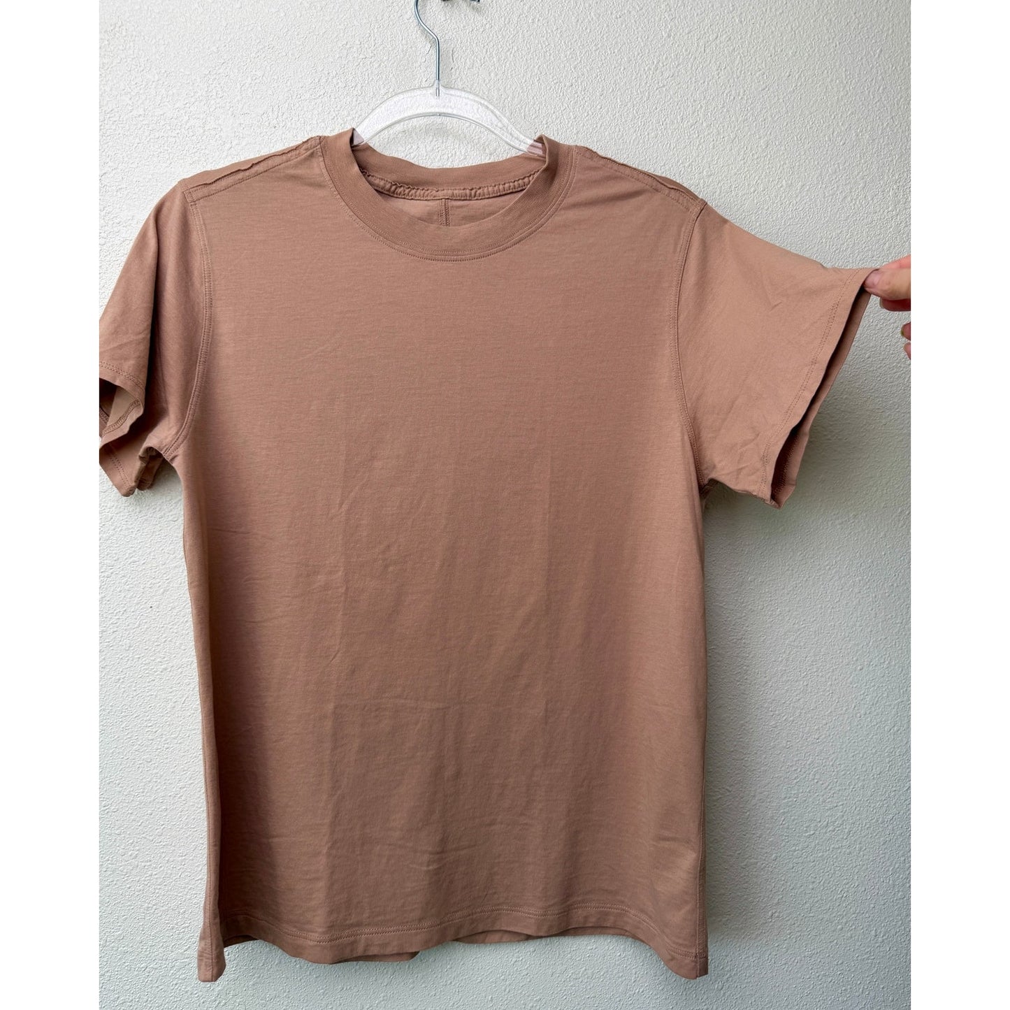 Lululemon All Yours Cotton Tee Twilight Rose Women 8