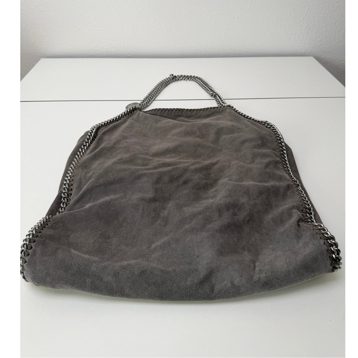 Stella McCartney Gray Chain Tote Bag Women's Large