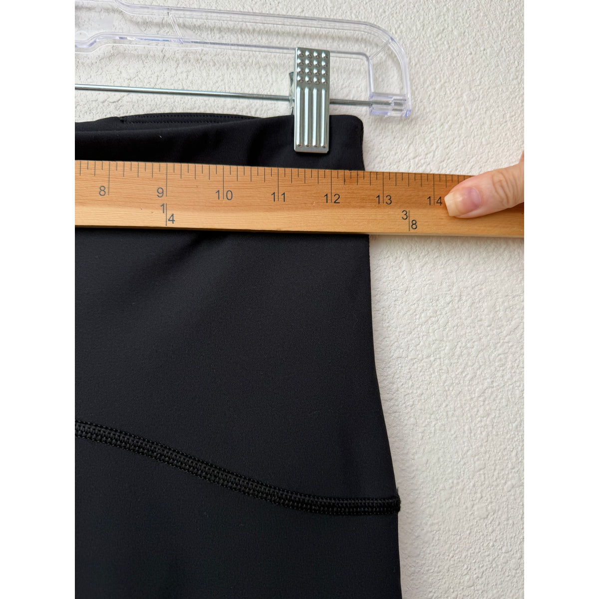SPANX Black High Waist Cropped Leggings Women M
