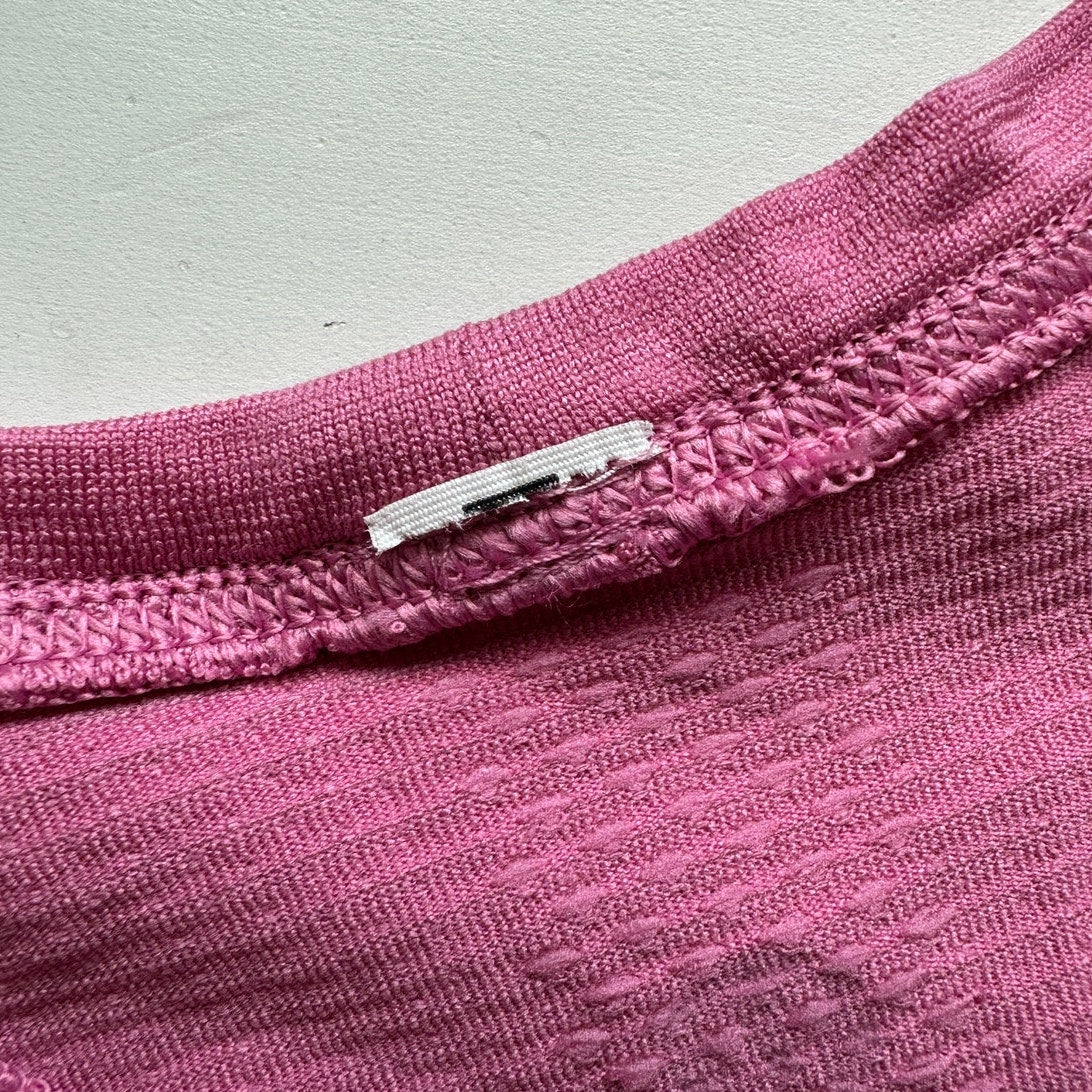 Lululemon Light Pink Round Neck Long Line Racerback Tank Top 6