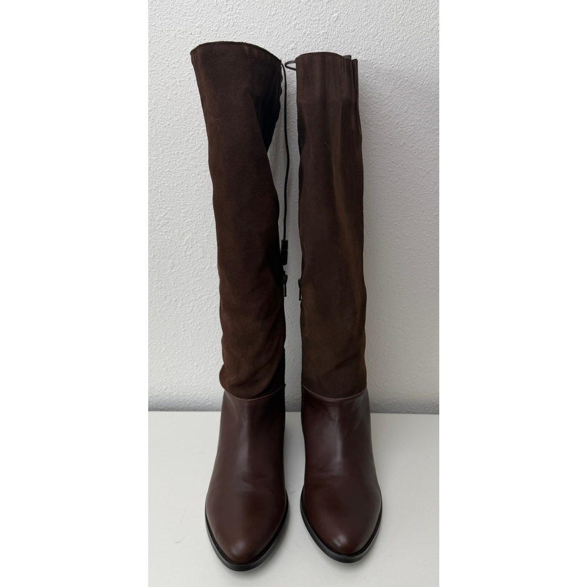 NIB French Sole Jessica Brown Suede Boots Womens 9.5