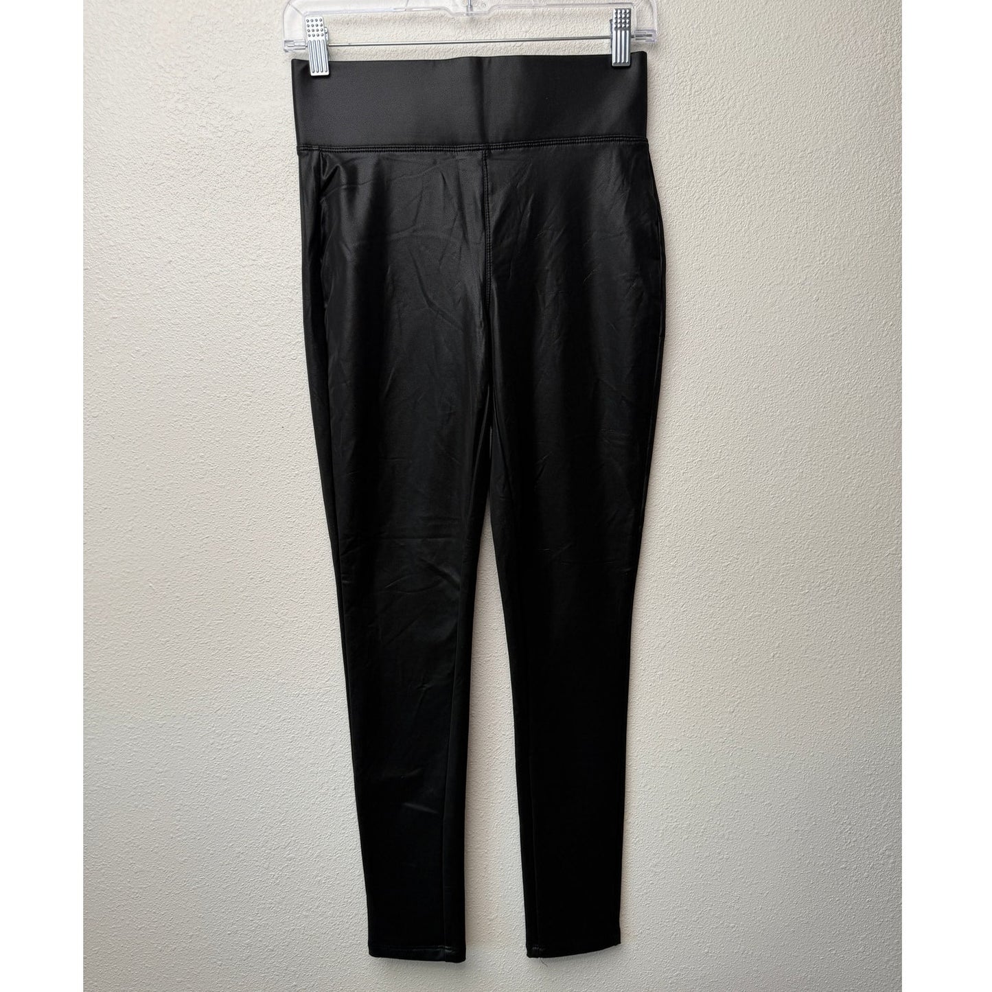 NWT Fashion Nova Faux Leather Leggings Black Women US S
