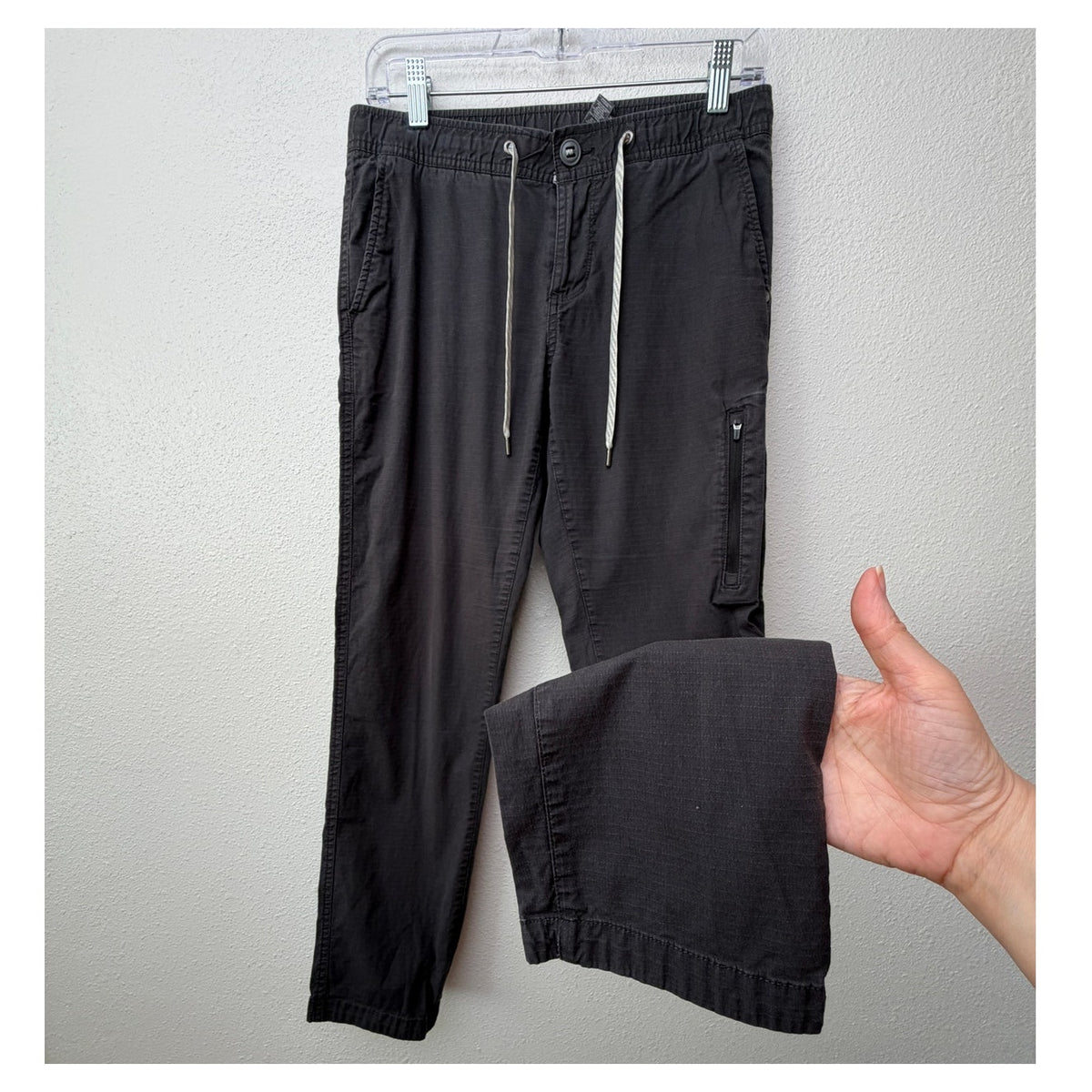 Vuori Ripstop Jogger Pants Charcoal Gray Utility Women's US S