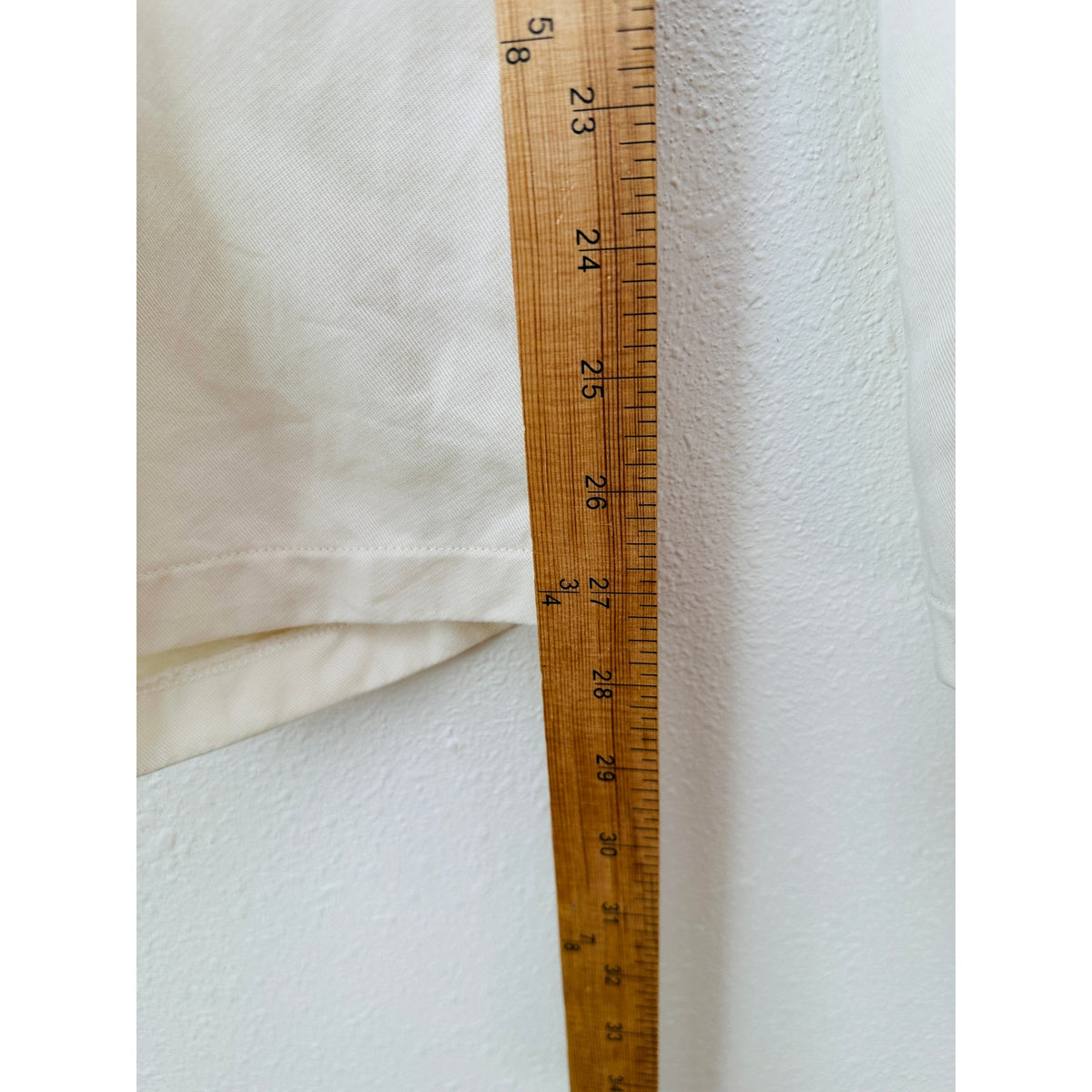 PAIGE Birch Cream Wide Leg Pleated Pants w/ Belt Women US 0