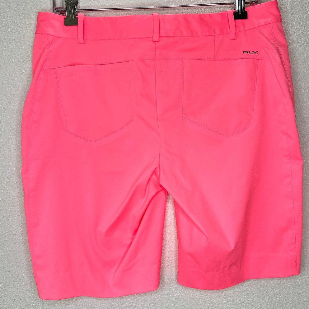 Ralph Lauren RLX Florescent Pink Golf Shorts 6