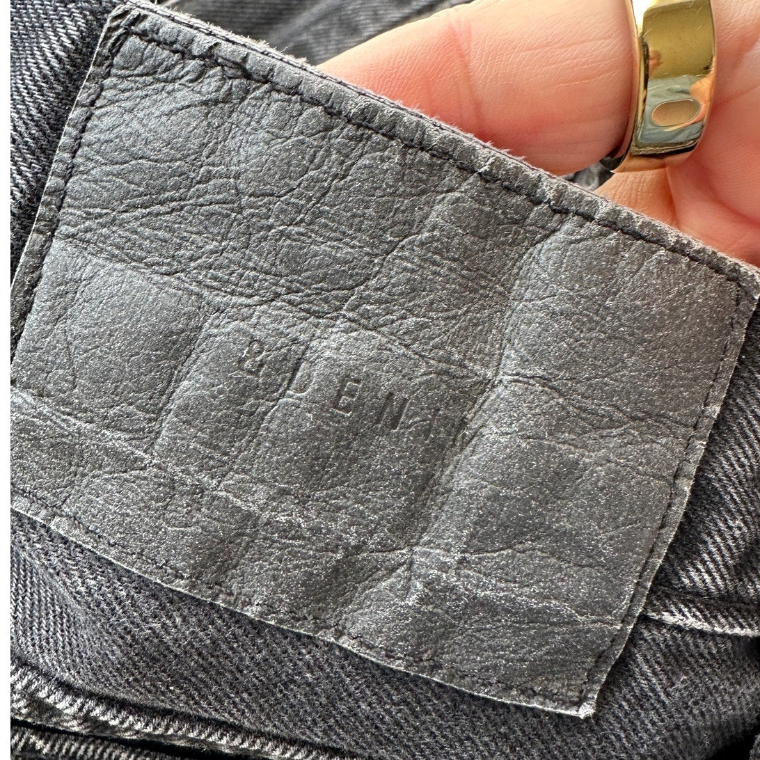 &Denim  by  H&M  Black Gray Denim Shorts Size 30