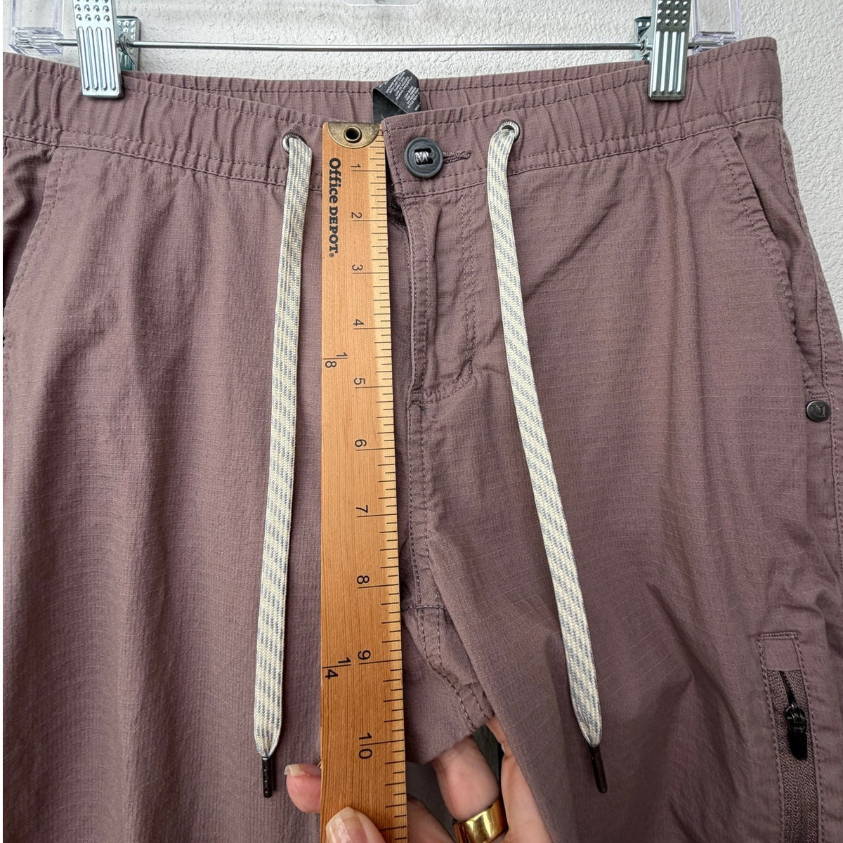 Vuori Ripstop Jogger Pants Muted Plum Brown Utility Women's US S