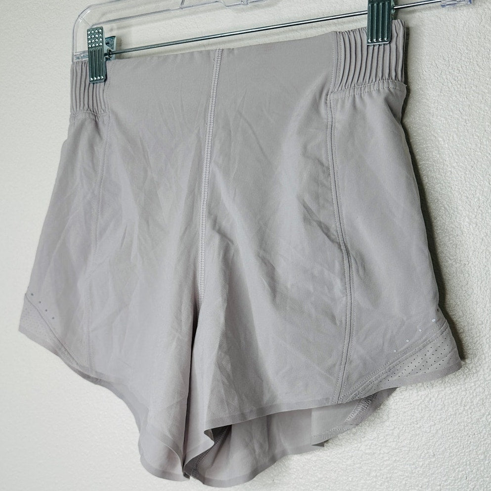 Lululemon Gray Hotty Hot High Rise Lined Shorts Special Edition 2