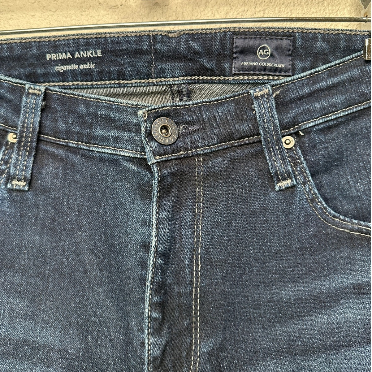 AG Prima Ankle Cigarette Dark Wash Women’s US 29 Jeans