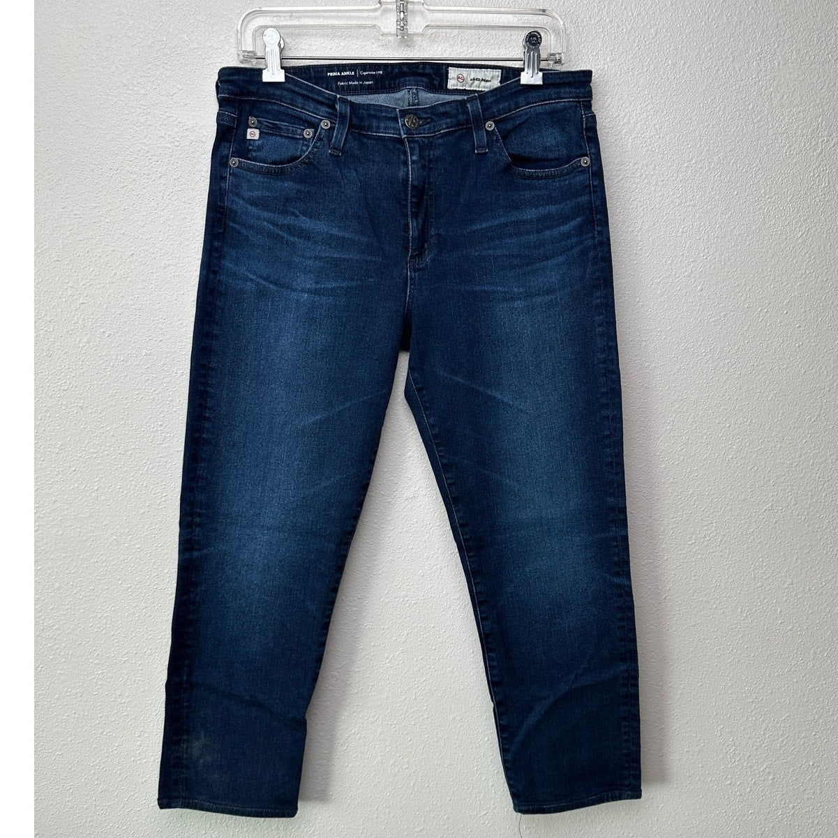 AG Jeans Prima Ankle Dark Wash Women’s US 31 Cigarette Leg