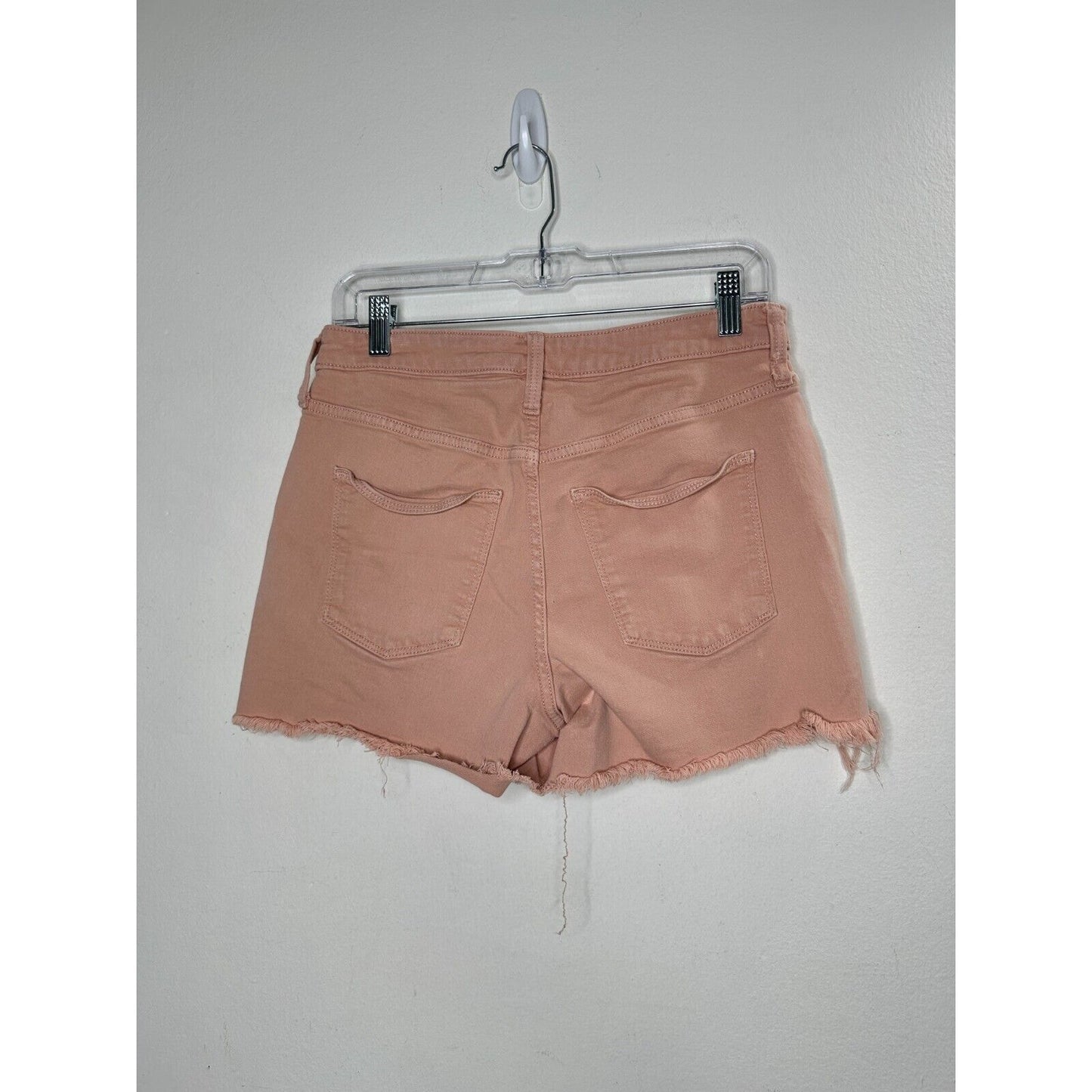 Universal Thread Peach High Rise Cut Off Raw Hem Jean Denim Shorts 8 / 29