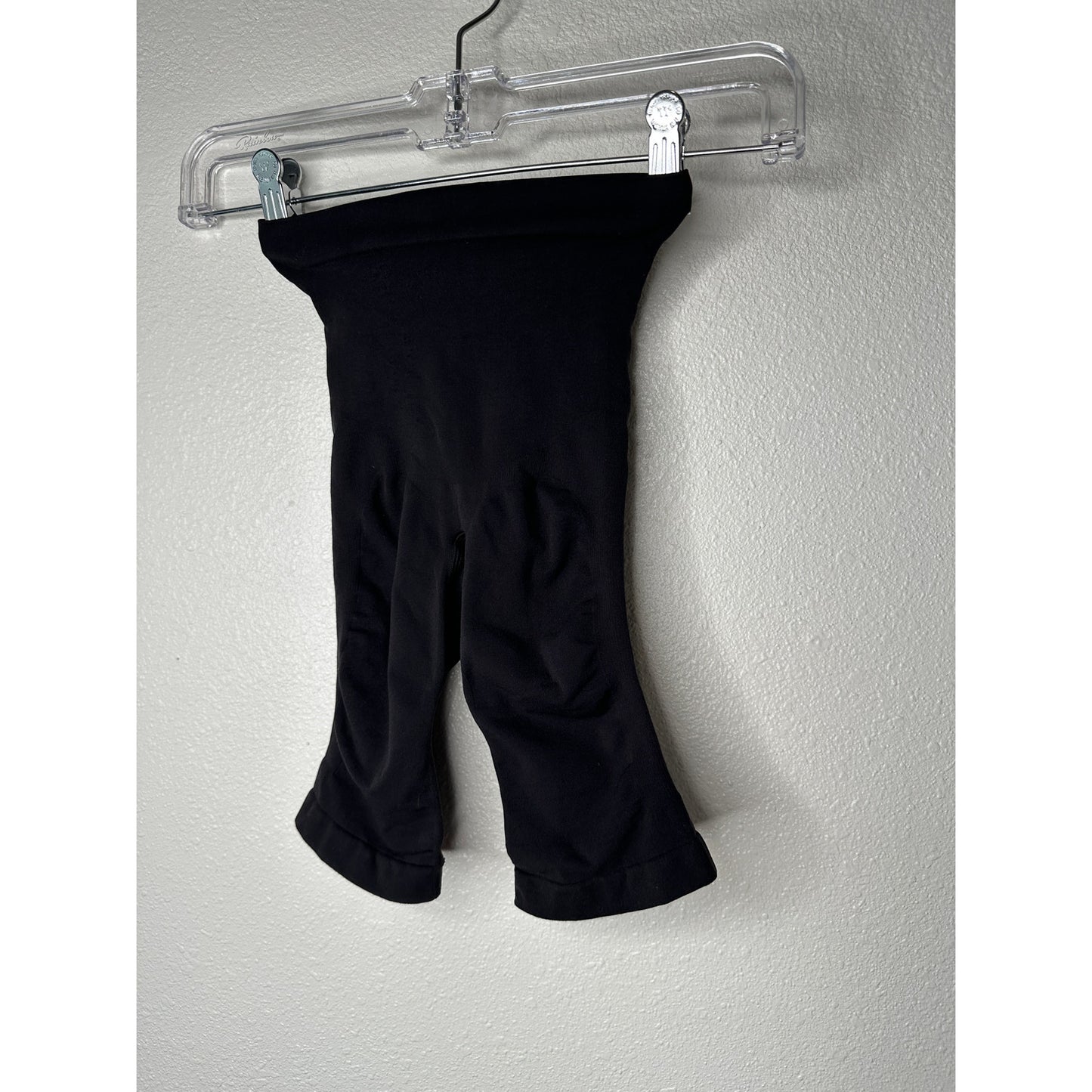 Skims Black High Waist Biker Shorts S/M | Seamless Shaping Stretch