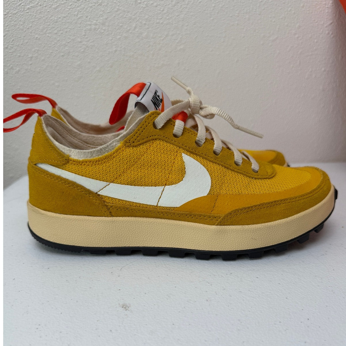 Tom Sachs x NikeCraft General Purpose Shoe Yellow Sneaker Women's 7.5