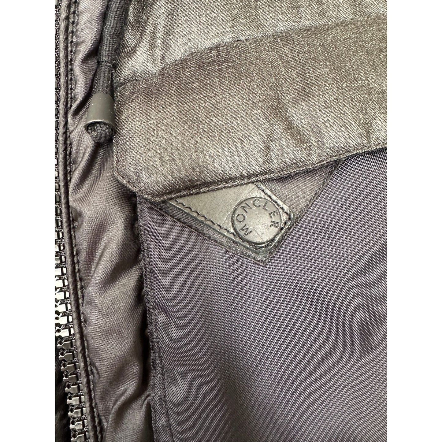 Moncler Black Folgore Down Jacket Hooded Multi-Pocket Retail $1565 4 / XL